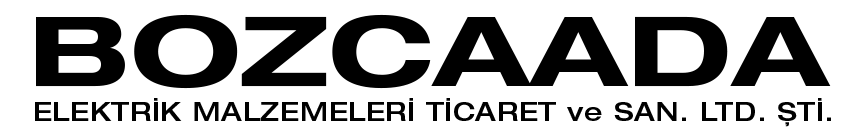 Bozcada Elektirk Logo